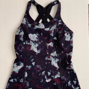 Like New Lululemon Sz 4 Strappy Workout Tank Top